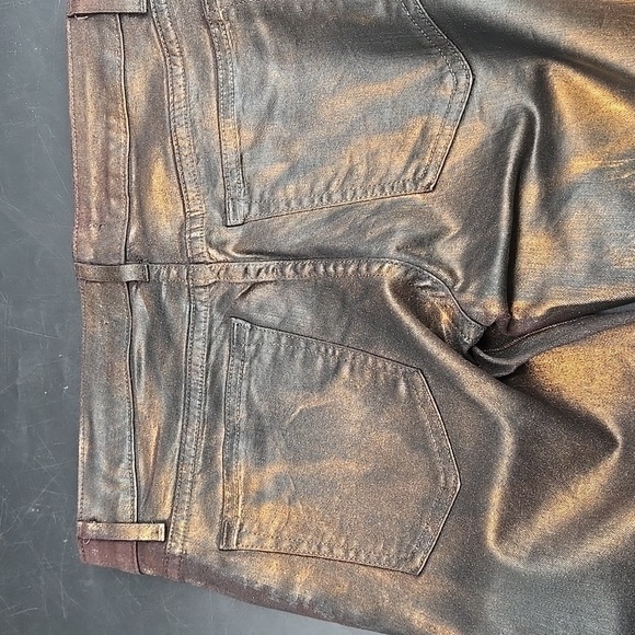 Rich and Skinny Bronzer Coated Pants 28W - Picture 3 of 9